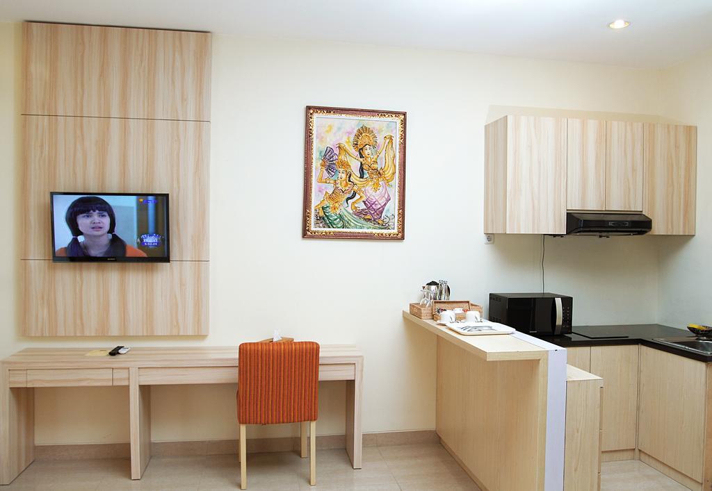 Ap Suite Apartment 꾸따 외부 사진